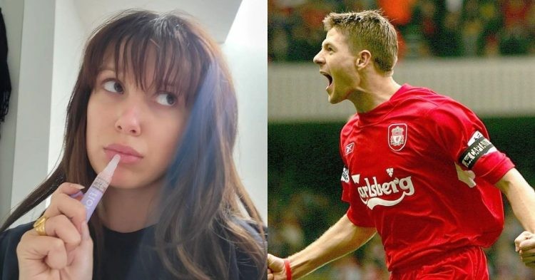 Millie Bobby Brown fell in love with Liverpool for Steven Gerrard