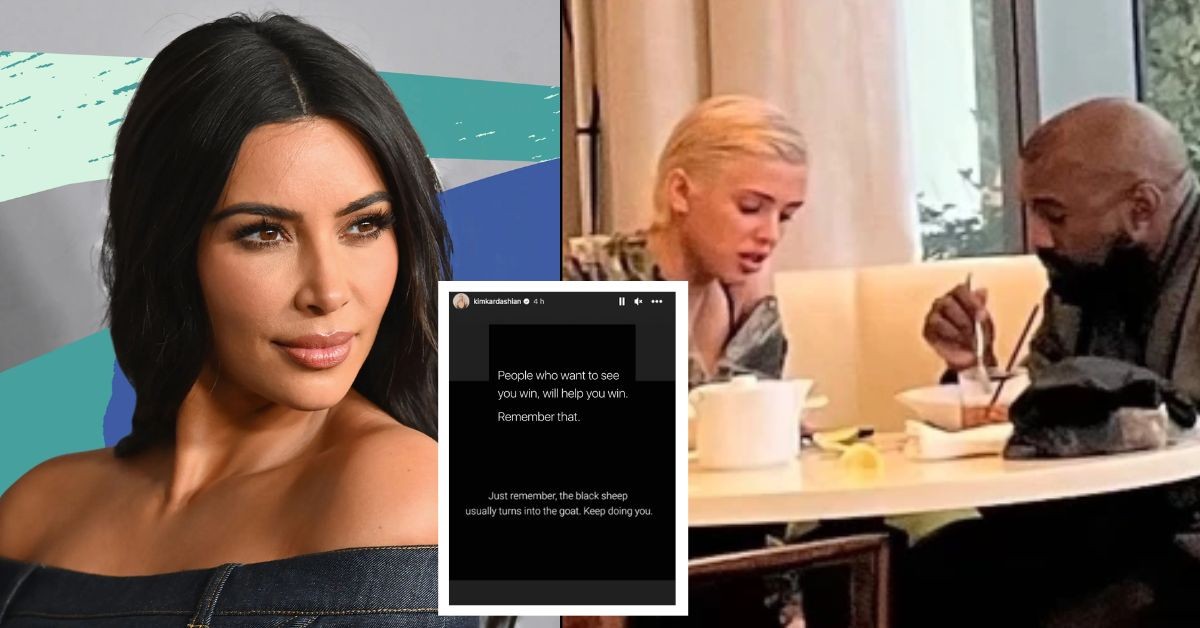 Kim Kardashian reacts to Kanye West's marriage