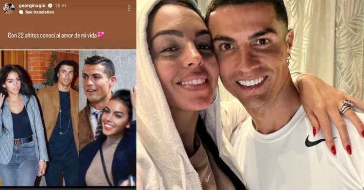 Georgina Rodriguez's heartfelt message to Cristiano Ronaldo