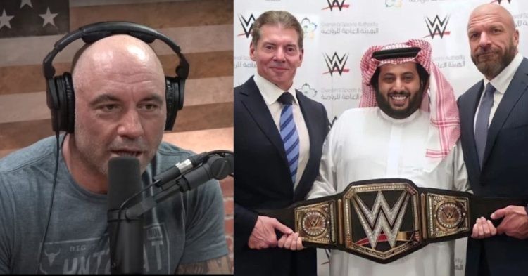 Joe Rogan talks about the rumored WWE sale to the Saudi Arabia