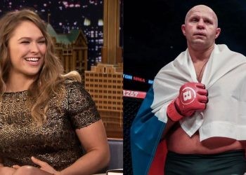 Ronda Rousey, confessed that she has a thing for Fedor Emelianenko.