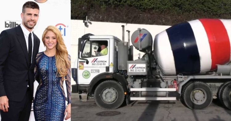 Shakira is reportedly building a wall between her and Gerard Pique's parents house.