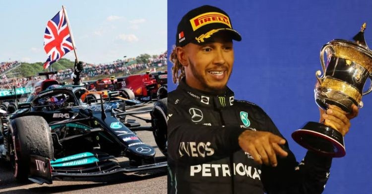 Lewis Hamilton celebrating his victories
