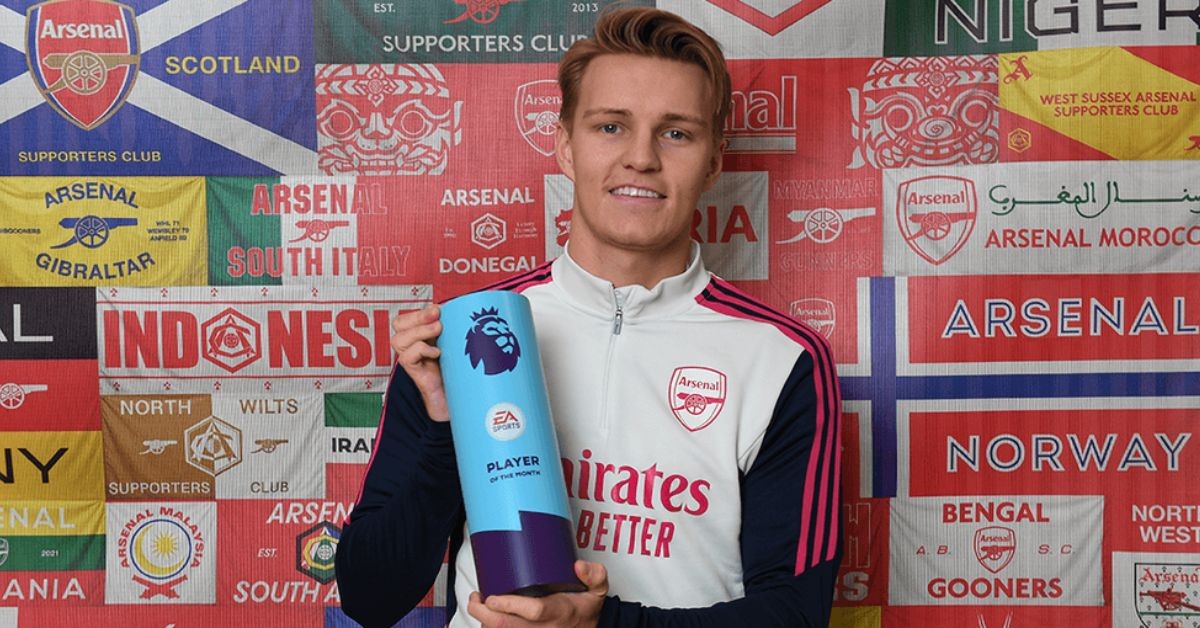 Premier League player of the month award.