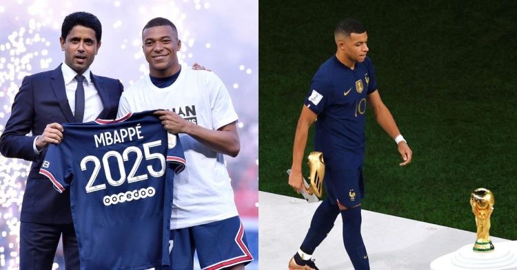 PSG officials allegedly blocked Kylian Mbappe's move to Real Madrid. (Credit: Twitter)
