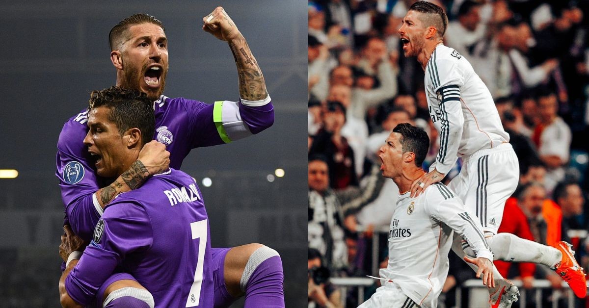 Cristiano Ronaldo and Sergio Ramos shared a very close bond in their Real Madrid days