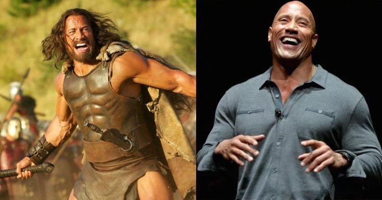 Dwayne Johnson reveals to have yak's testicles precisely applied to his face