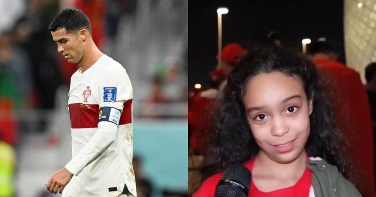 Cristiano Ronaldo and Moroccan girl