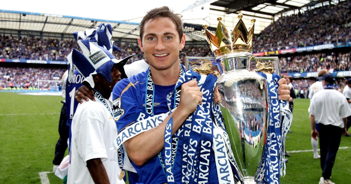 Frank Lampard during his playing days at Chelsea.