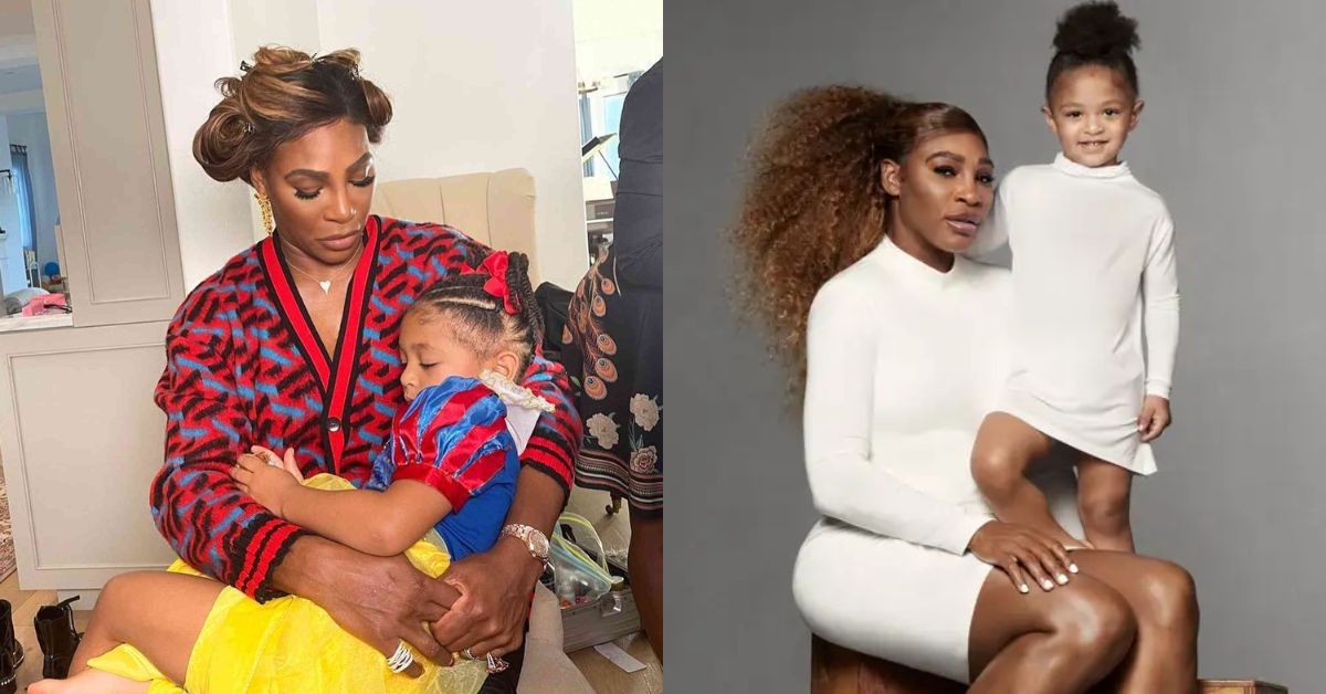 Serena Williams with her daughter Olympia Ohanian (Credit: Insider)