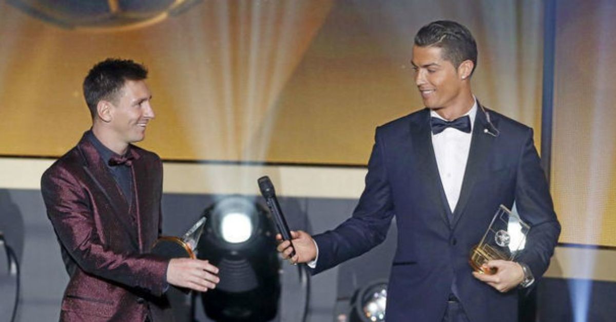 Lionel Messi and Cristiano Ronaldo. 
