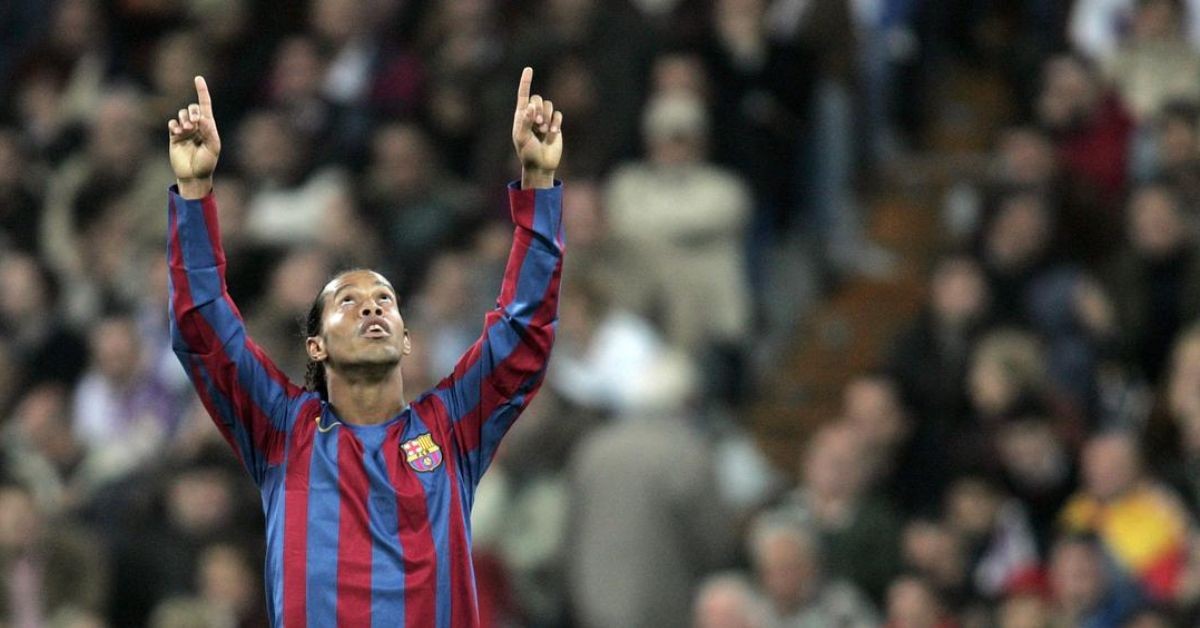 Ronaldinho was given a standing ovation by Real Madrid fans after a brilliant performance.