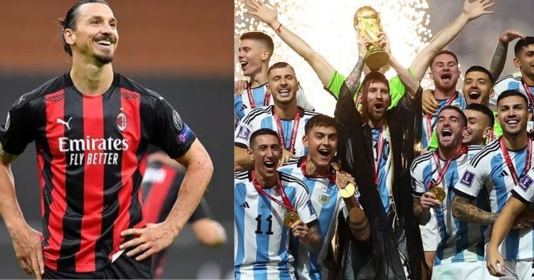 Zlatan Ibrahimovic bashes Argentina's controversial World Cup celebrations