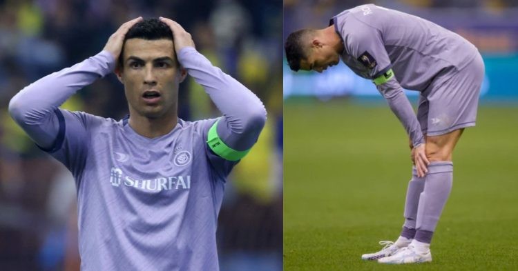 Cristiano Ronaldo's Al Nassr loses 3-1 to Al Ittihad. (Credit: WSTPost & News18)