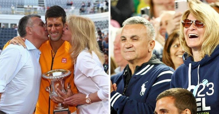 Novak Djokovic's parents