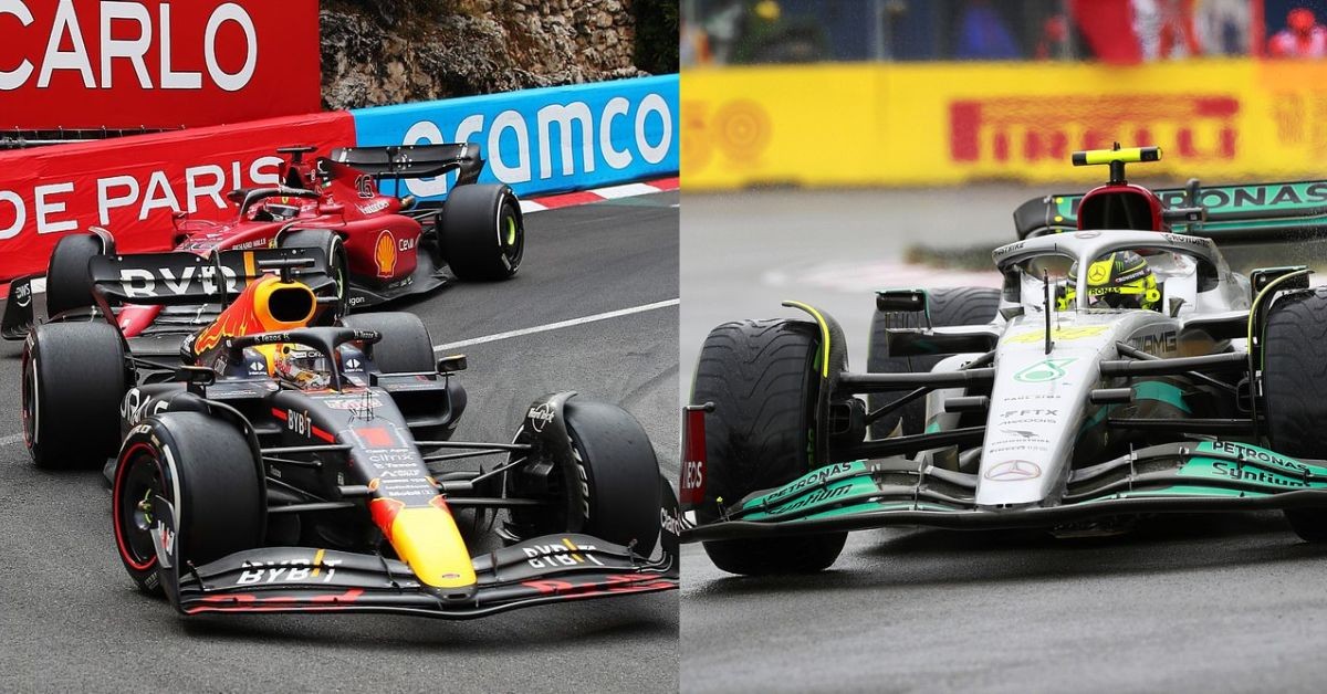 Red Bull RB18(left) Mercedes W13(right) (Credit- Autosport )