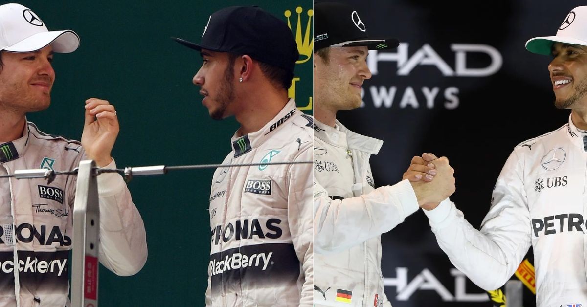 Lewis Hamilton and Nico Rosberg (Credit- Eurosport, The Guardian)