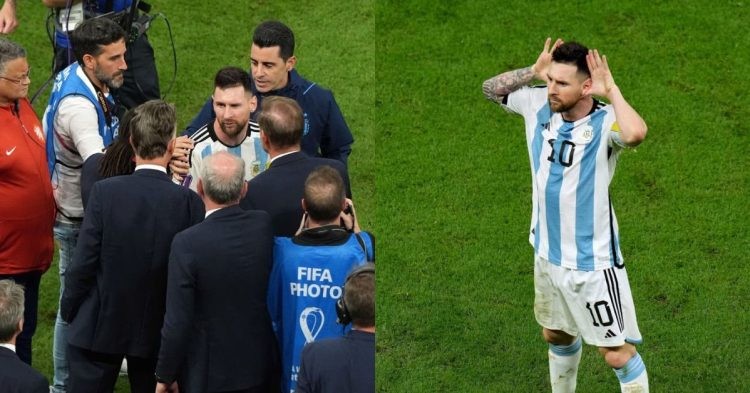 Lionel Messi regrets how he behaved with Louis Van Gaal.