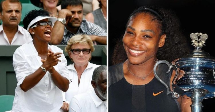 Serena Williams and her Stepmother