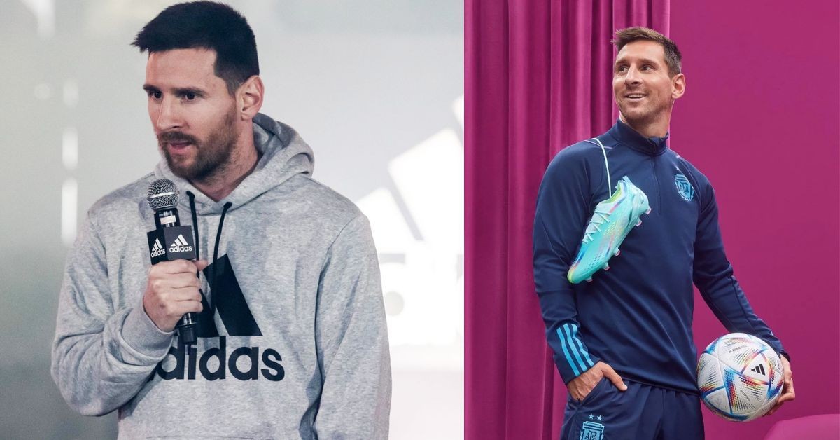 Lionel Messi has been sponsored by Adidas since 2006
