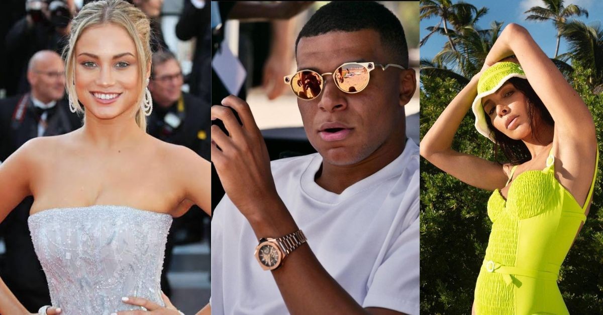 Kylian Mbappe made repeated headlines for rumored relationships