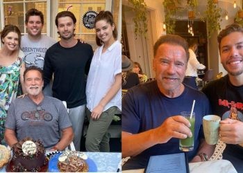 Arnold Schwarzenegger's Family (Credit: Eonline and PeepingMoon)