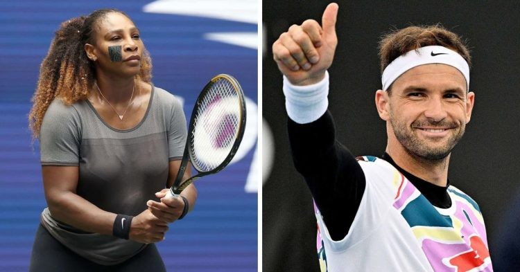 Serena Williams and Grigor Dimitrov