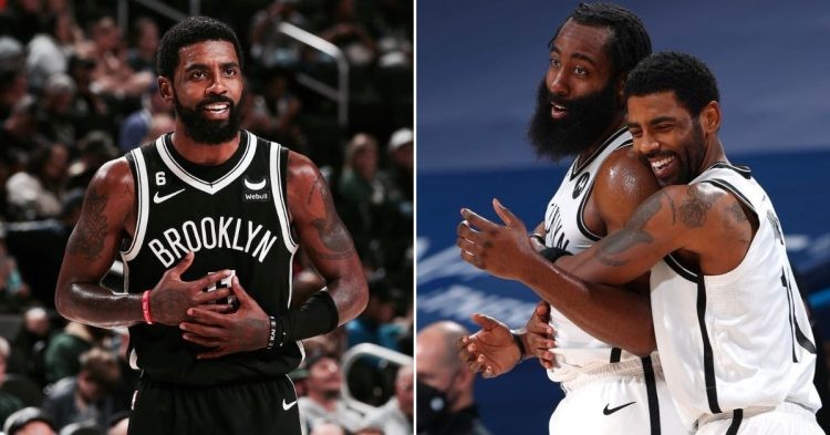 Kyrie Irving and James Harden