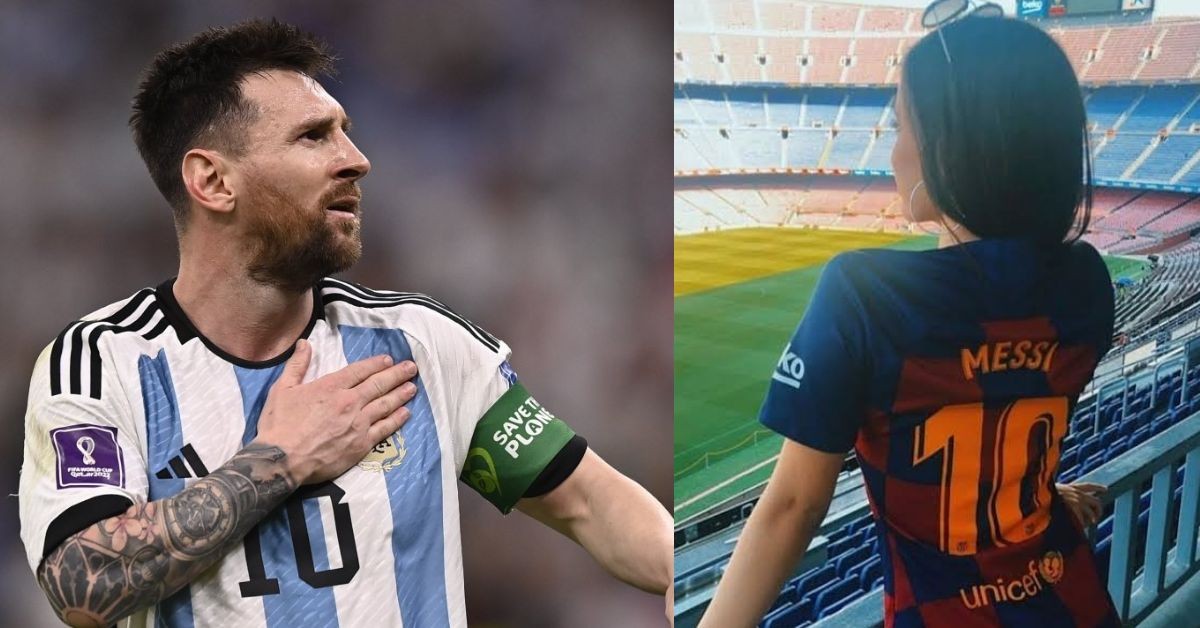 Jenna Ortega is a Barcelona and Lionel Messi fan
