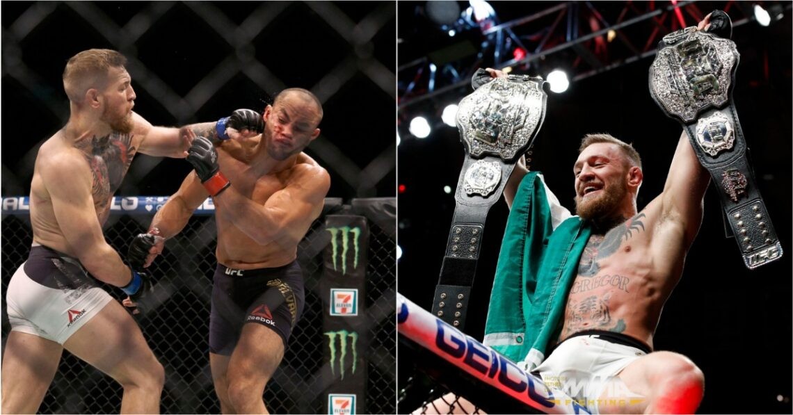 Conor McGregor UFC double champ