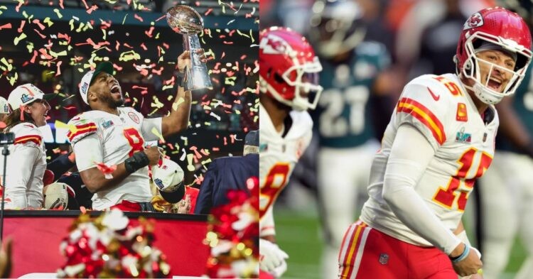 Kansas City Chiefs and Patrick Mahomes at Super Bowl 57