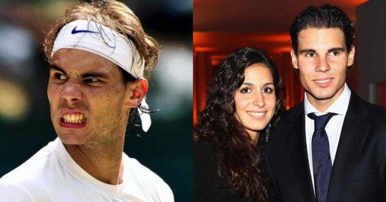 Rafael Nadal and his wife Maria Perello (Credit: Marca)