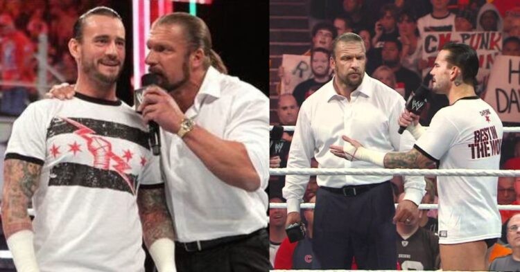 CM Punk and Triple H