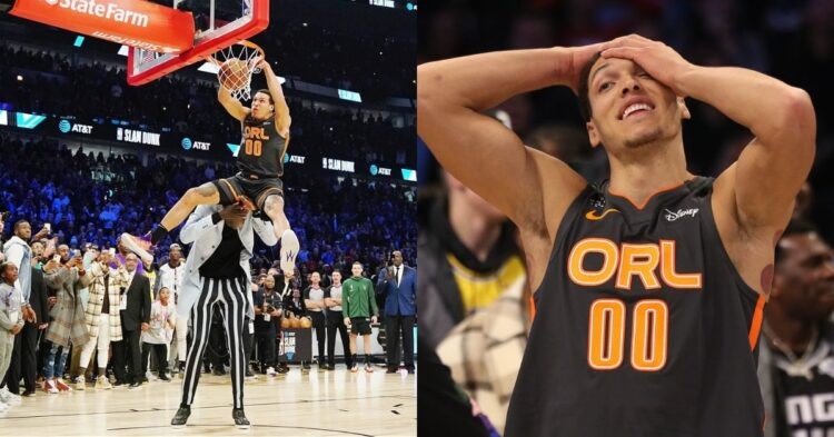 Aaron Gordon at the 2020 Dunk Contest