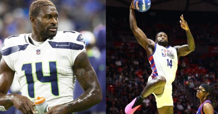 DK Metcalf bags the All-Star Celebrity Game MVP (credits - The Seattle Times and NBC Sports)
