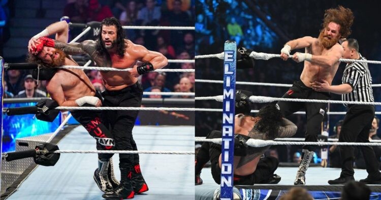 Roman Reigns vs Sami Zayn at Elimination Chamber 2023