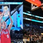Mac McClung gets crowned the Slam Dunk Contest Champion (credits - Yahoo Sports and CNN)