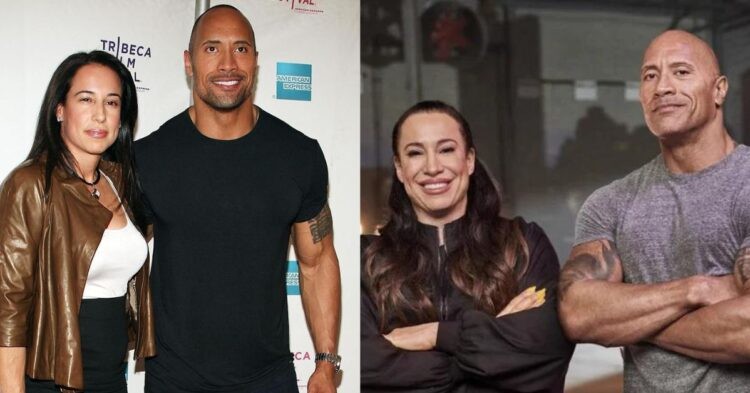 Dwayne Johnson and Dany Garcia (Credit: Yahoo and Essentially Sports)