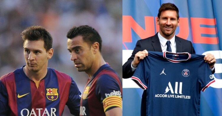 Xavi has left the doors open for Lionel Messi to return to Barcelona
