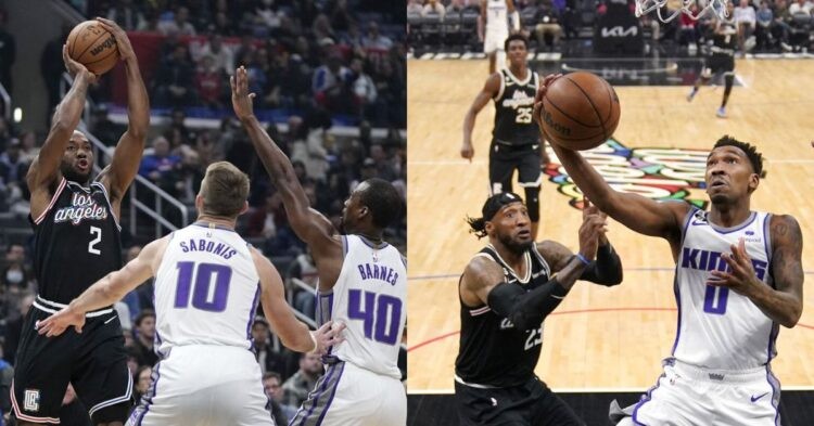 Los Angeles Clippers vs Sacramento Kings last night in the NBA