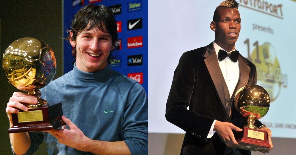 Lionel Messi and Paul Pogba have previously won the Golden Boy award