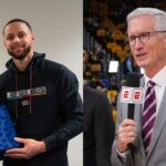Mike Breen and Stephen Curry