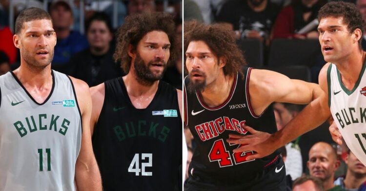 Brook Lopez and Robin Lopez