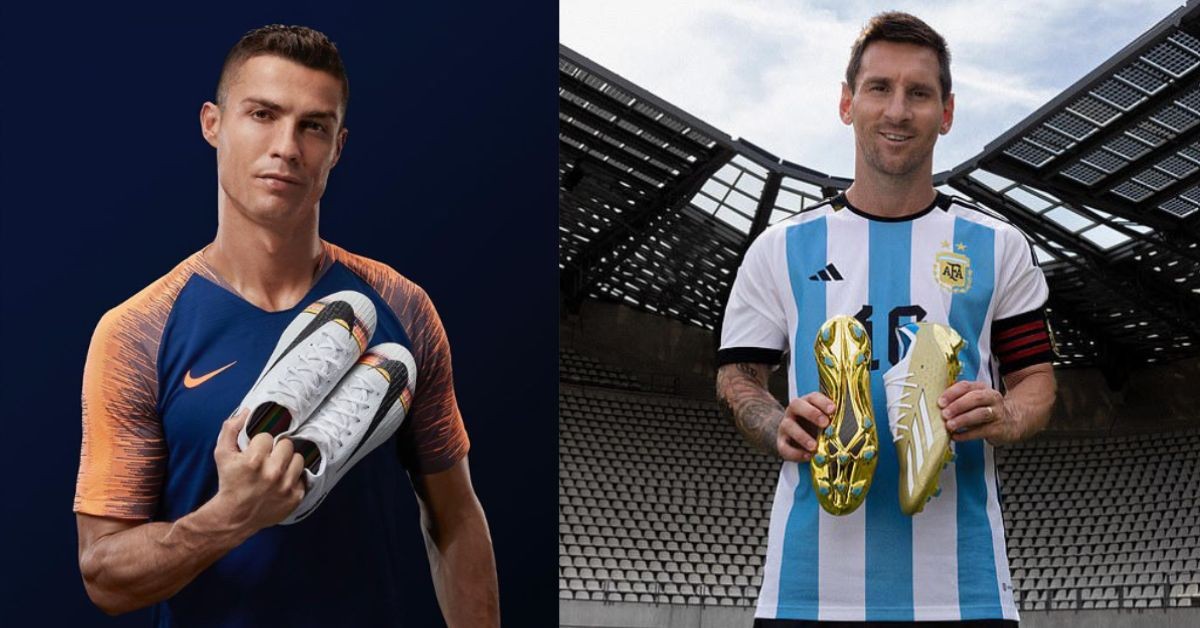 Cristiano Ronaldo and Lionel Messi are the biggest faces of Nike and Adidas respectively