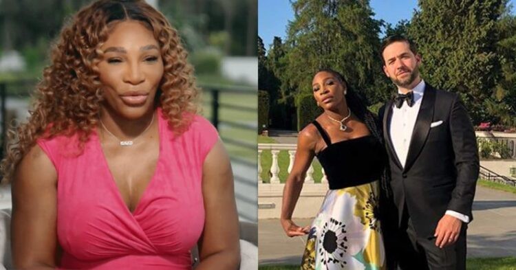 Serena Williams and her husband Alexis Ohanian (Credit: TMZ)