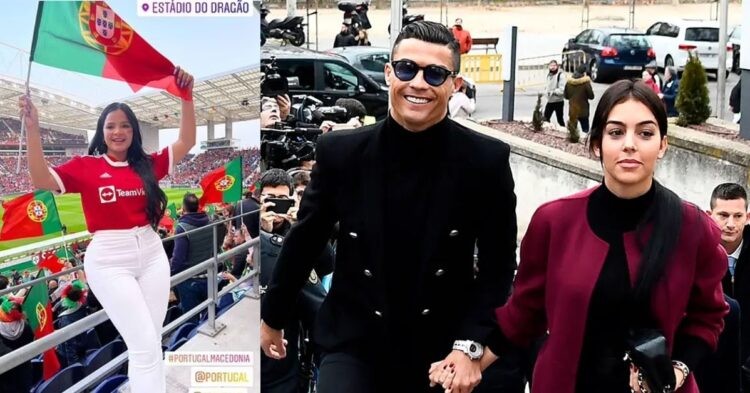 Cristiano Ronaldo accused of cheating on Georgina Rodriguez by Venezuelan model Georgilaya