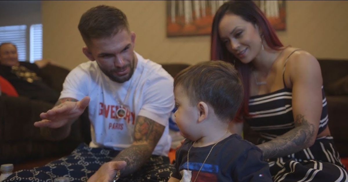 Cody Garbrandt with family 1