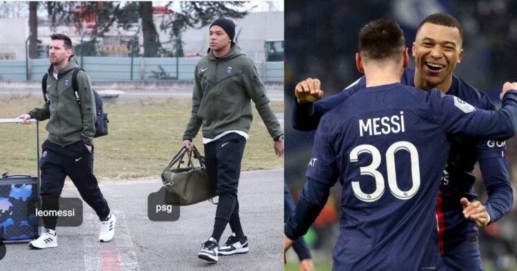 Lionel Messi and Kylian Mbappe.