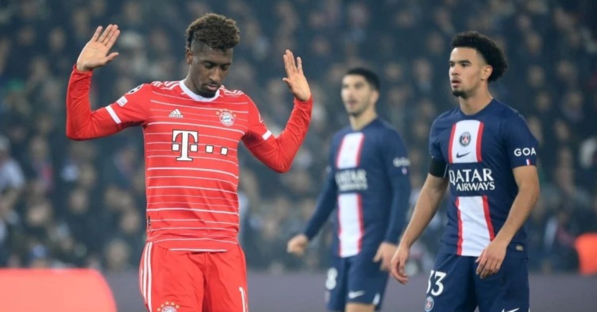 Kingsley Coman refused to celebrate his goal for Bayern Munich against PSG