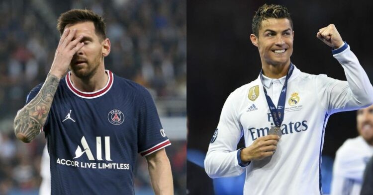 Lionel Messi and Cristiano Ronaldo.
